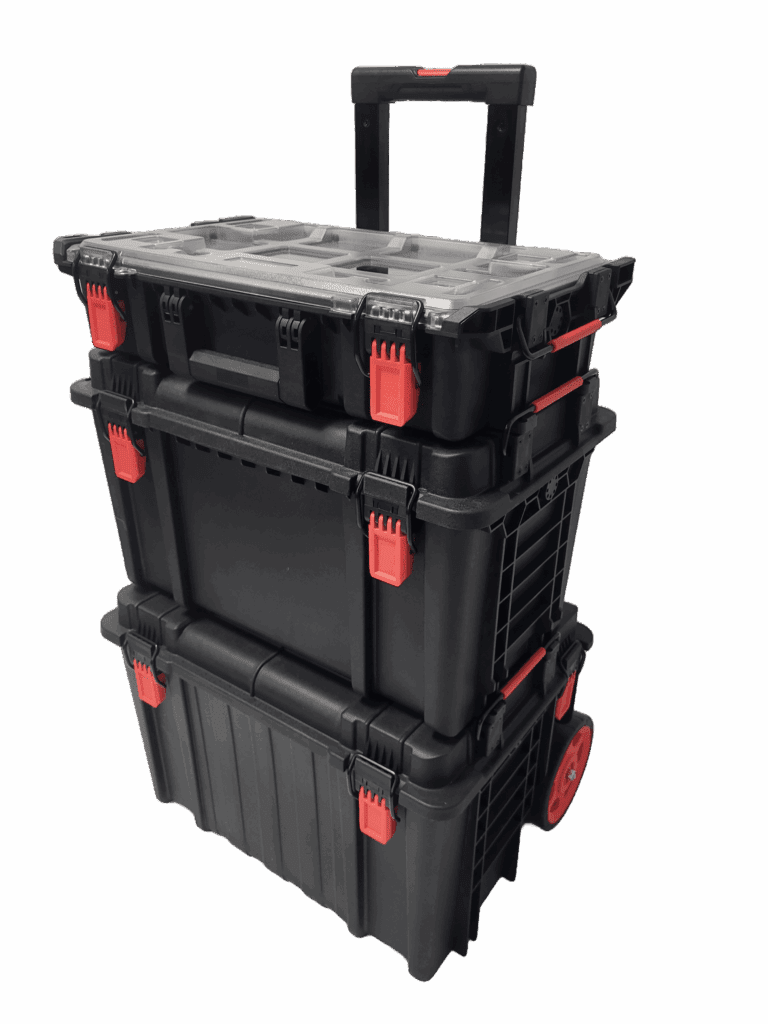Conjunto de Caixas de Ferramentas Modular Challenger Pro Stack