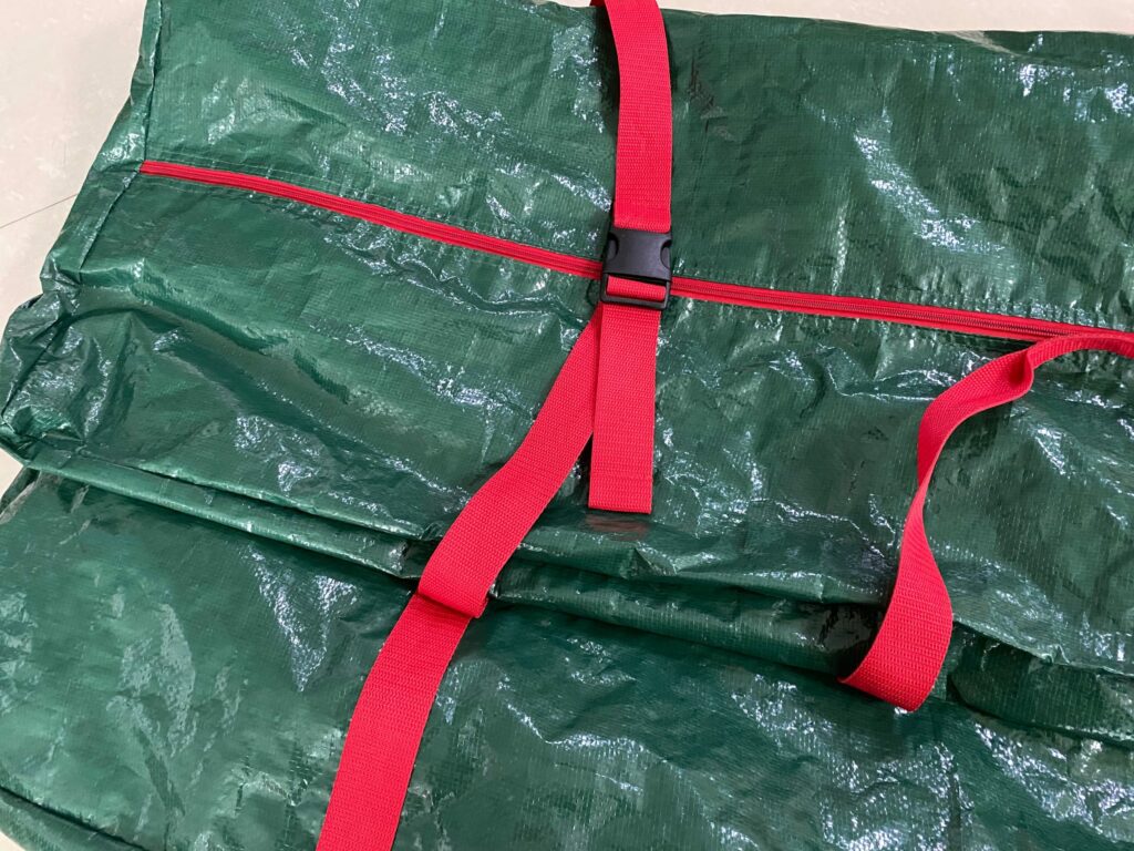 Saco de Armazenamento Extra Grande para árvores de Natal ou almofadas de jardim