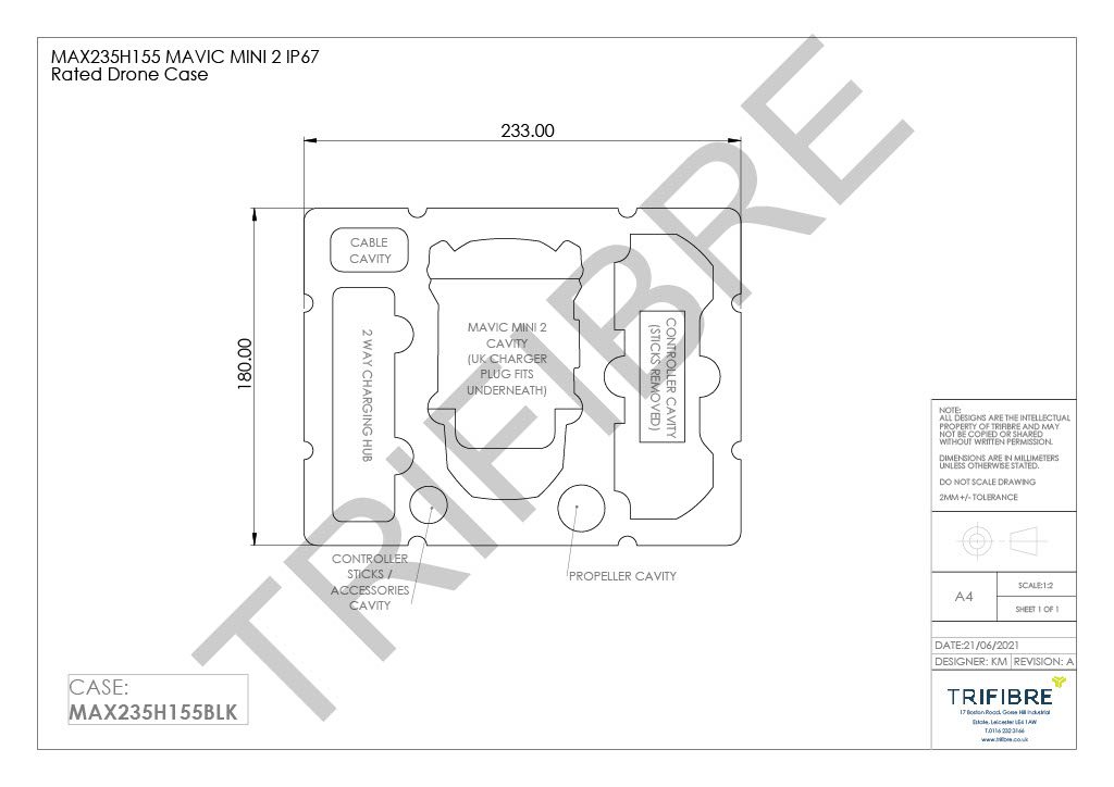 MAX235H155 MAVIC MINI 2 com Certificação IP67