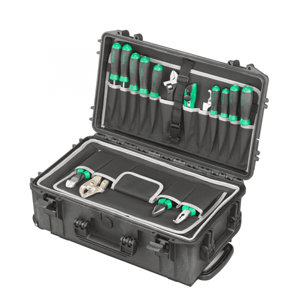 MAX520TCTR Mala de Ferramentas Profissional com Rodas e Certificação IP67