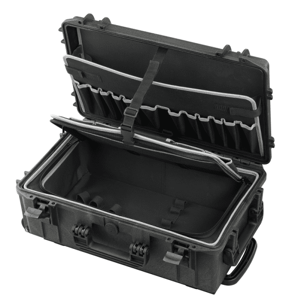 MAX520TCTR Mala de Ferramentas Profissional com Rodas e Certificação IP67