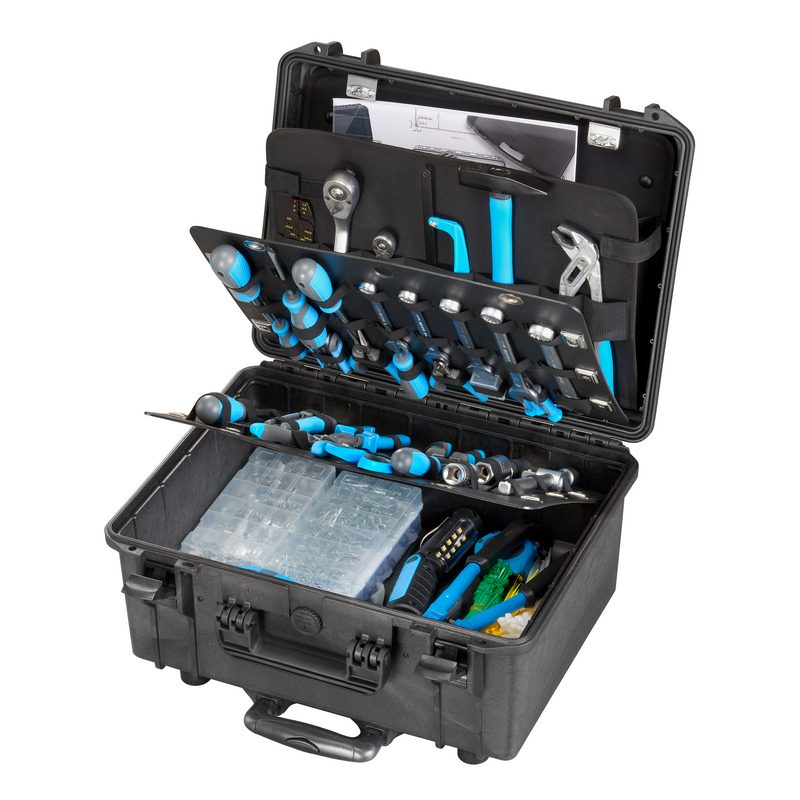 MAX465H220PUTR Mala de Ferramentas Profissional com Rodas e Alça Removível e Certificação IP67