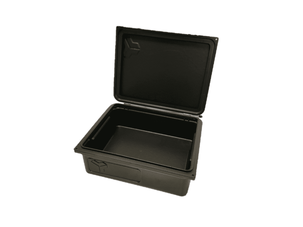 Trifibre Rotational Moulded Tool Tray with lid Size 2