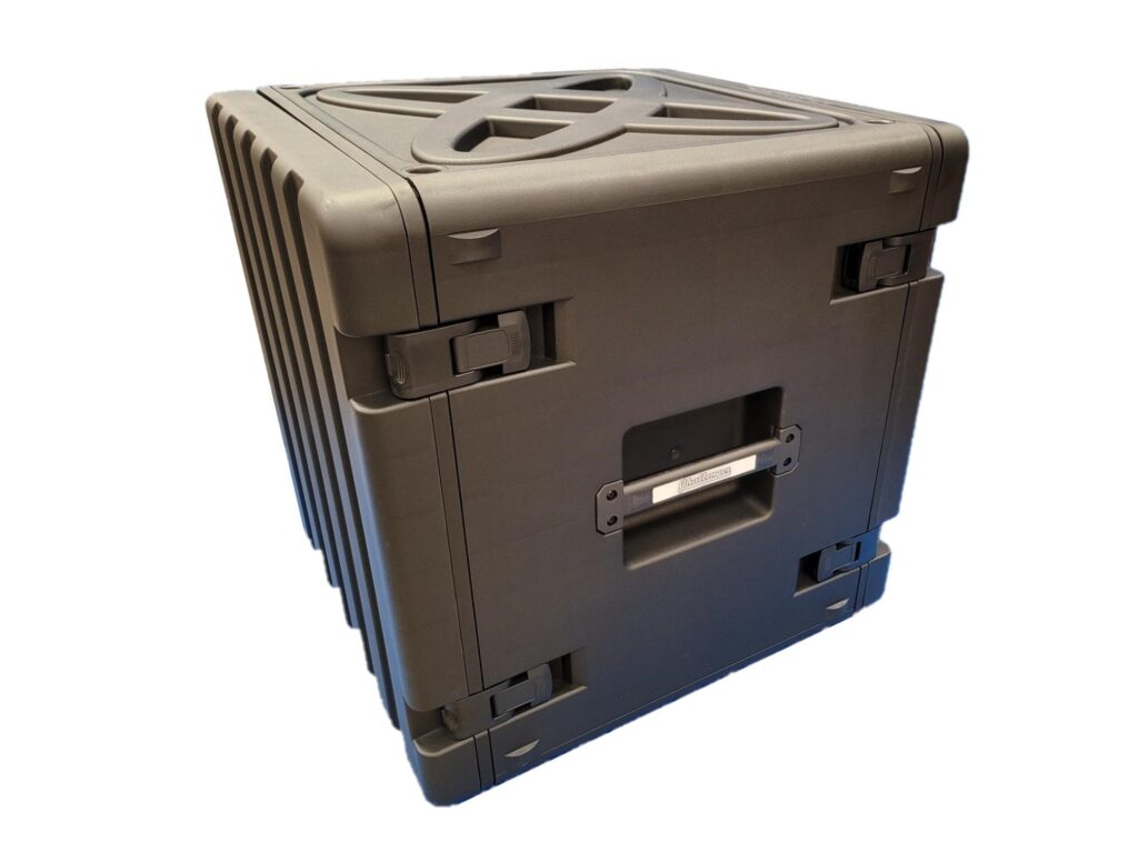 Challenger 19″ 12U Mala Rígida Moldada por Injeção com Rack