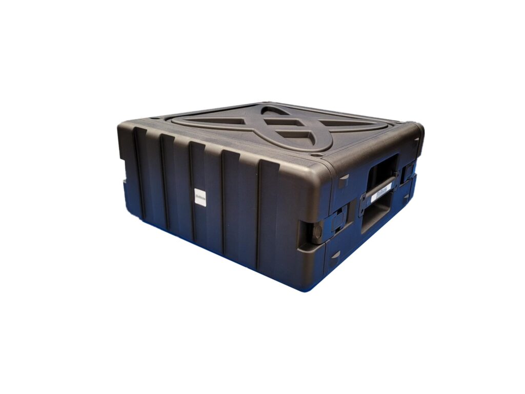 Challenger 19″ 4U Mala Rígida Moldada por Injeção com Rack