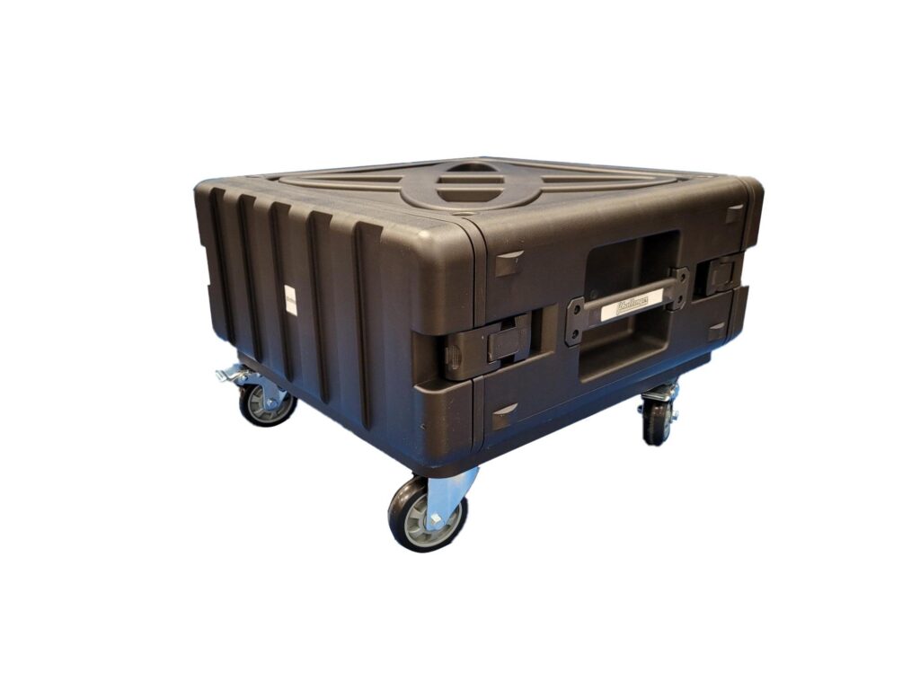 Challenger 19″ 4U Mala Rígida Moldada por Injeção com Rack