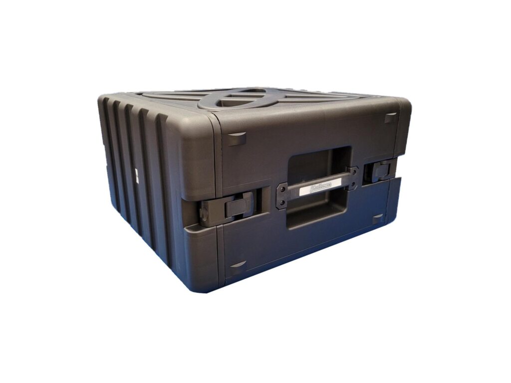 Challenger 19″ 6U Mala Rígida Moldada por Injeção com Rack