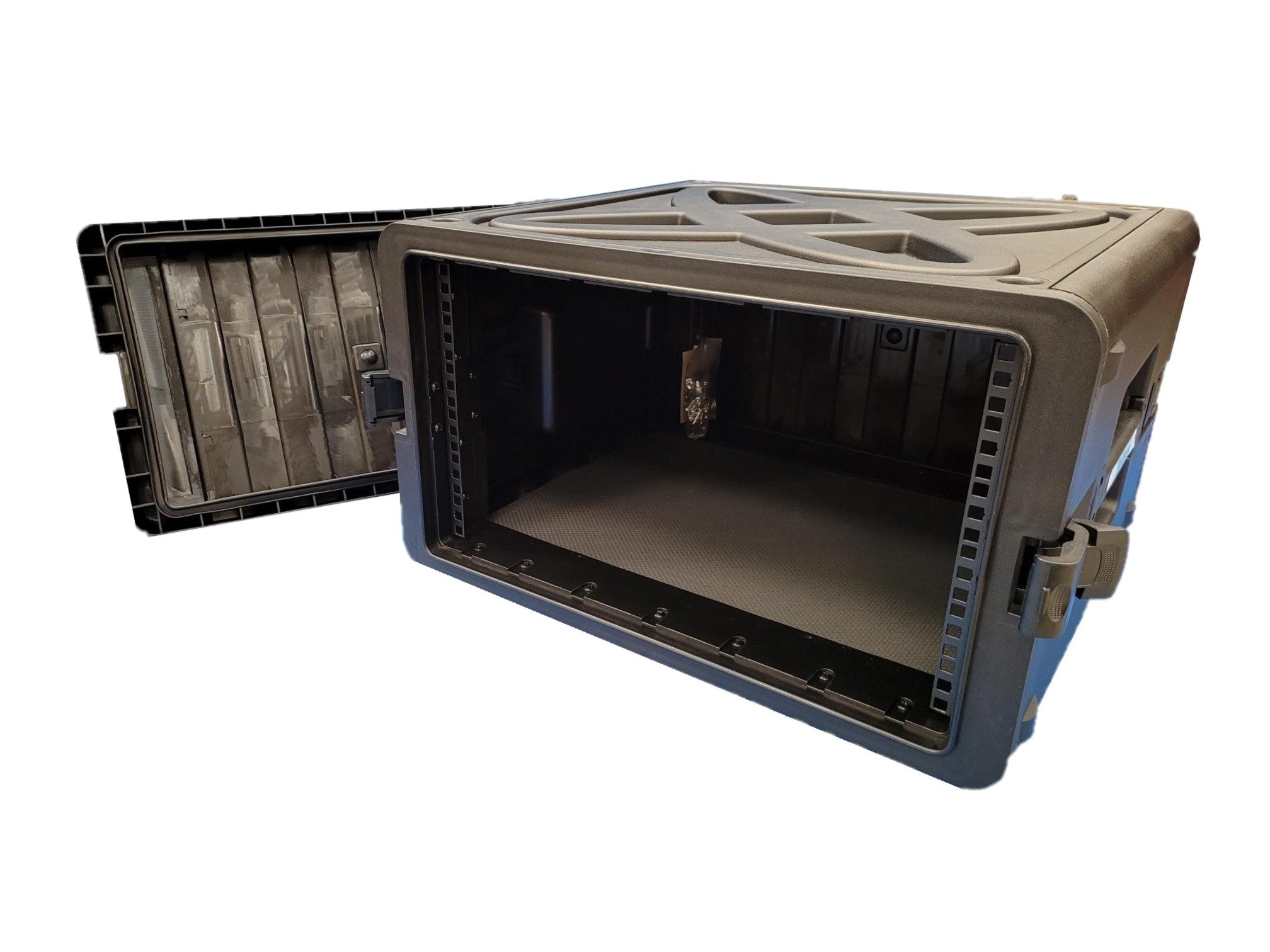 Challenger 19″ 6U Mala Rígida Moldada por Injeção com Rack