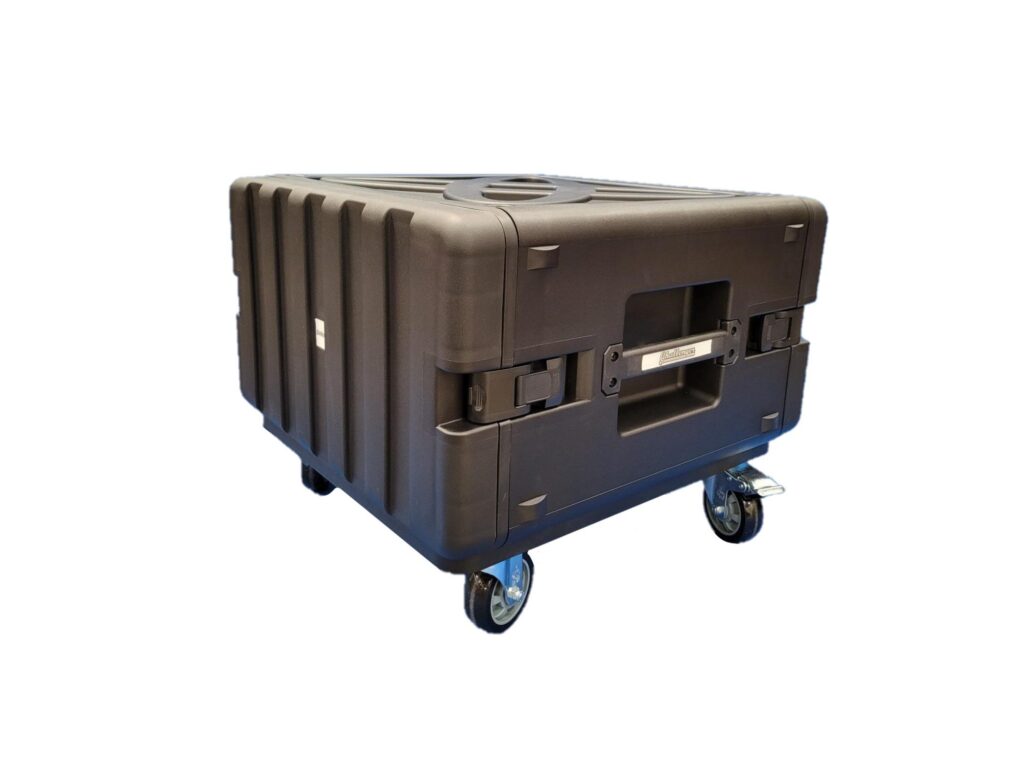 Challenger 19″ 6U Mala Rígida Moldada por Injeção com Rack