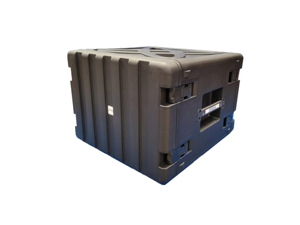 Challenger 19″ 8U Mala Rígida Moldada por Injeção com Rack