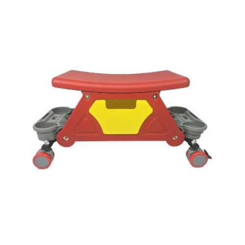 Challenger Banco Mecânico de Garagem com 4 Rodas – com Gaveta e 2 Bandejas Laterais para Ferramentas – Roda de 65 mm