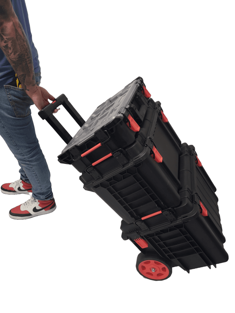 Conjunto de Caixas de Ferramentas Modular Challenger Pro Stack