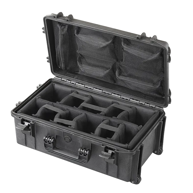 MAX520CAMORGTR Mala para Câmera Profissional com Rodas e Certificação IP67